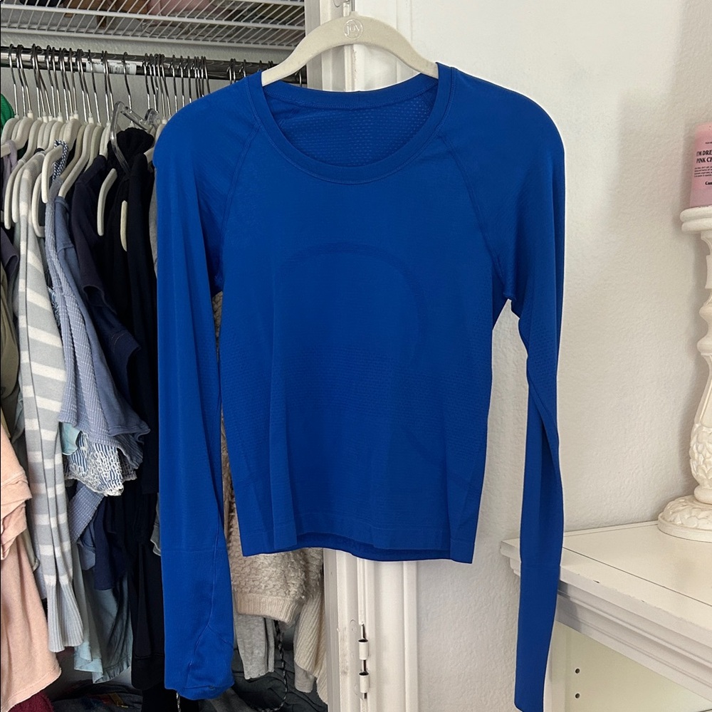 Lululemon Sonic Blue Long Sleeve